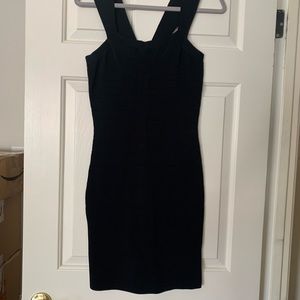 Black bandage dress